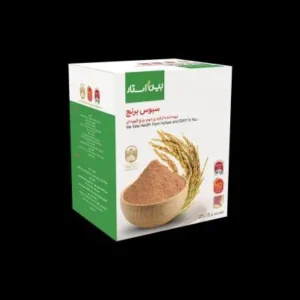 سبوس برنج از لایه دوم برنج قهوه ای بسته ۲۵ عدد ساشه